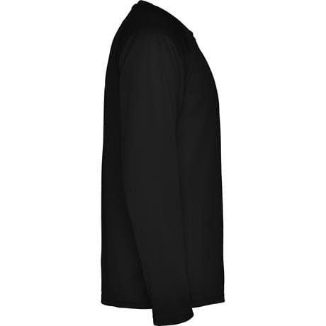 Спортивная футболка MONTECARLO L/S мужская - Спортивная футболка MONTECARLO L/S мужская, ЧЕРНЫЙ 2XL