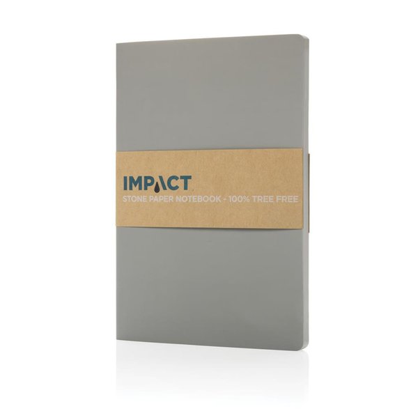 Блокнот Impact в мягкой обложке с каменной бумагой, А5 - Блокнот Impact в мягкой обложке с каменной бумагой, А5