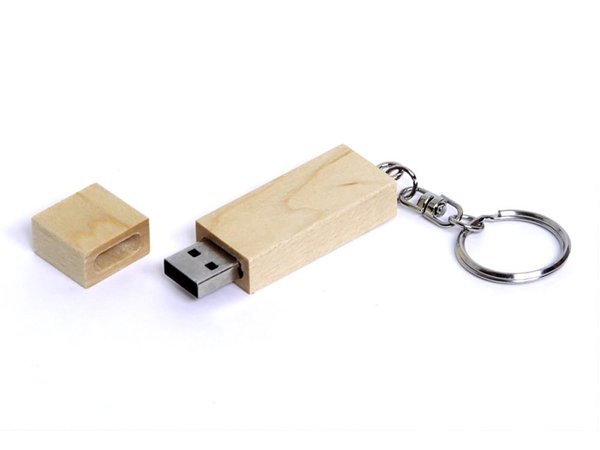USB 2.0- флешка на 64 Гб прямоугольная форма, колпачок с магнитом - USB 2.0- флешка на 64 Гб прямоугольная форма, колпачок с магнитом