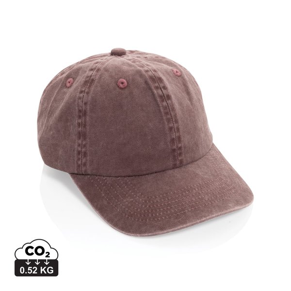Бейсболка BEAU AWARE™ из хлопковой саржи, 6 клиньев, 270 г/м² - Бейсболка BEAU AWARE™ из хлопковой саржи, 6 клиньев, 270 г/м²