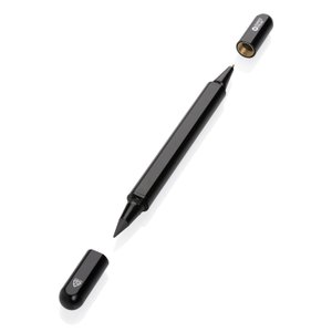 ручка с двойным наконечником swiss peak storm из переработанного алюминия rcs