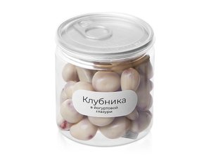 клубника в йогуртовой глазури «glazura», 140 гр