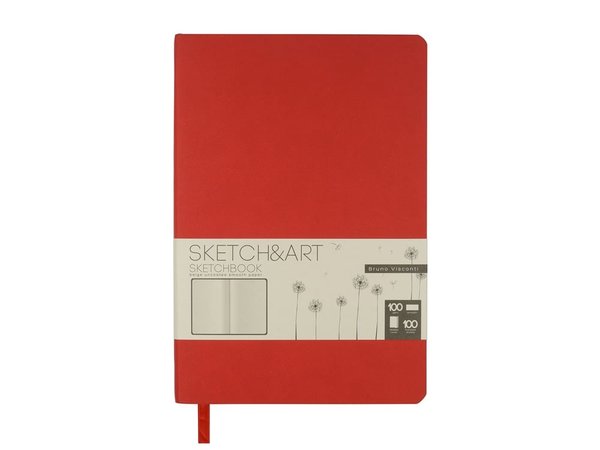 Скетчбук А5 «Sketch & Art» 100 г/м2, soft-touch - Скетчбук А5 «Sketch & Art» 100 г/м2, soft-touch