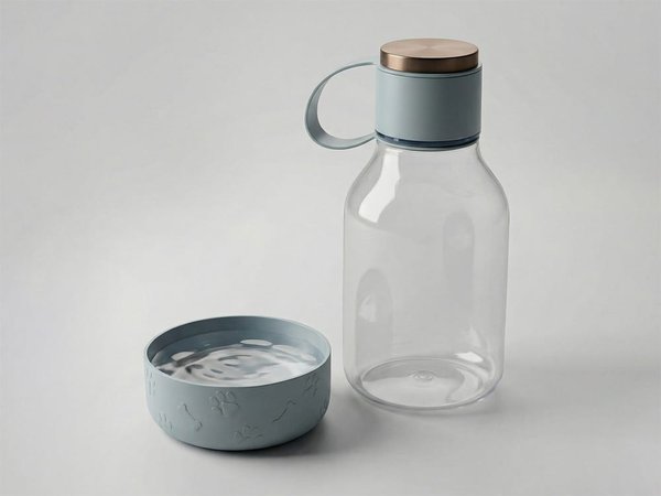 Бутылка для воды 2-в-1 «Dog Bowl Bottle» со съемной миской для питомцев, 1500 мл - Бутылка для воды 2-в-1 «Dog Bowl Bottle» со съемной миской для питомцев, 1500 мл