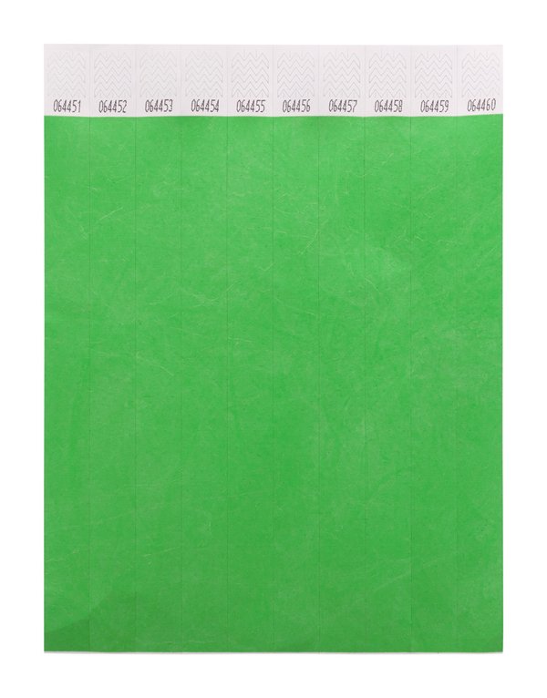 Браслеты на запястье Tyvek (10 шт.) - Браслеты на запястье Tyvek (10 шт.)