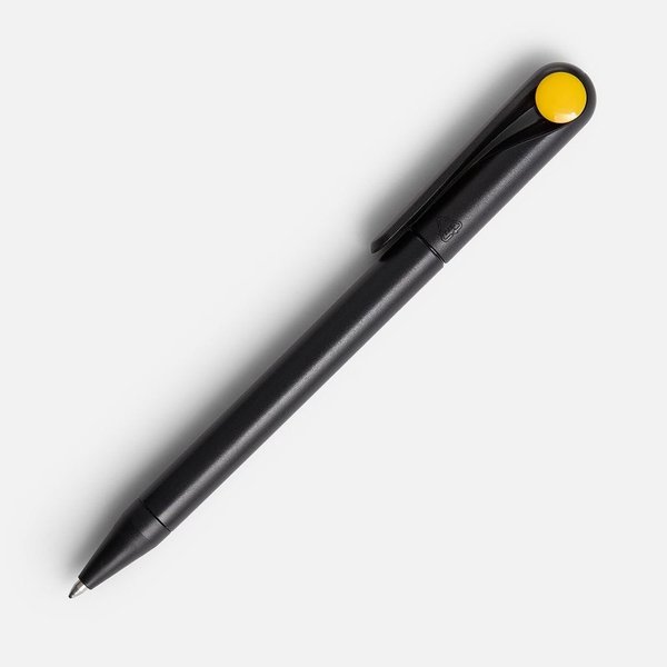 Ручка шариковая Prodir DS1 TMM Dot, черная с желтым
