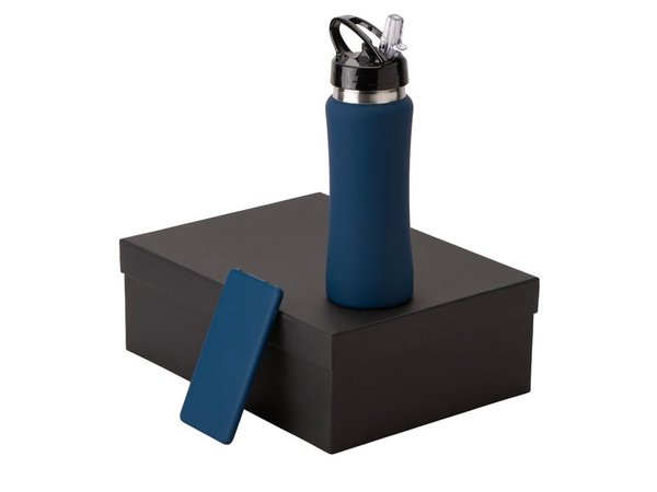 Подарочный набор «COLOR IT» с бутылкой для воды и повербанком, 5000 mAh - Подарочный набор «COLOR IT» с бутылкой для воды и повербанком, 5000 mAh