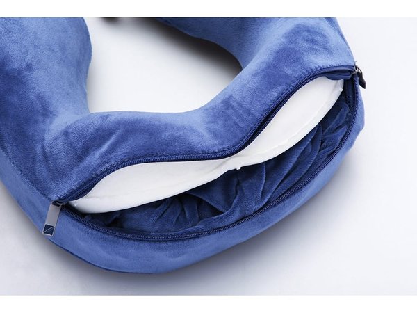 Подушка для путешествий с эффектом памяти, с капюшоном «Hooded Tranquility Pillow» - Подушка для путешествий с эффектом памяти, с капюшоном «Hooded Tranquility Pillow»