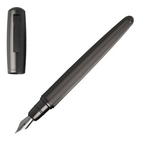 перьевая ручка pure matte dark chrome