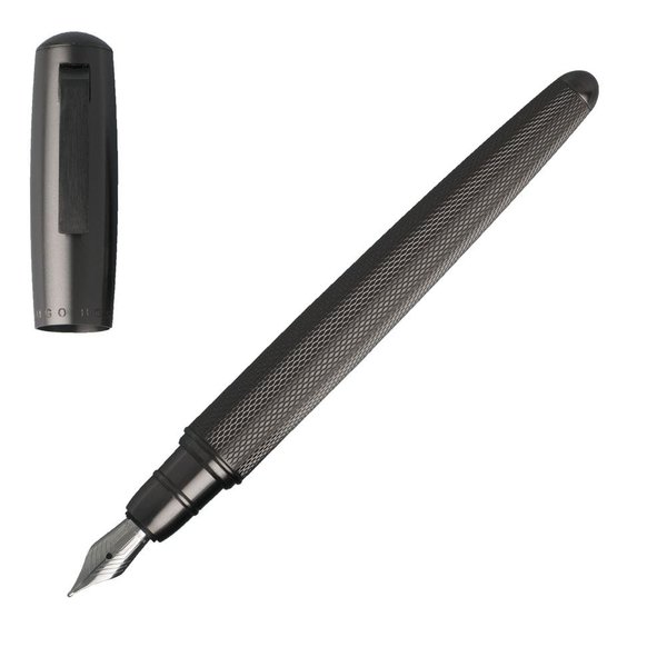 Перьевая ручка Pure Matte Dark Chrome - Перьевая ручка Pure Matte Dark Chrome