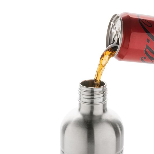 Герметичная вакуумная бутылка Soda из переработанной нержавеющей стали RCS, 800 мл - Герметичная вакуумная бутылка Soda из переработанной нержавеющей стали RCS, 800 мл