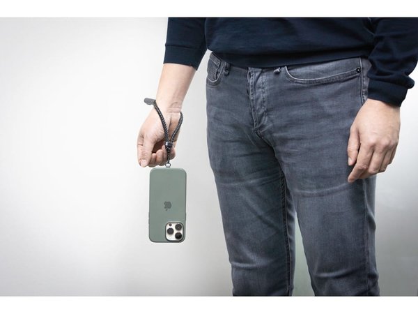 Ремешок-держатель для телефона с зарядным кабелем USB-C - USB-C «Lany Wristband Charge Eco» - Ремешок-держатель для телефона с зарядным кабелем USB-C - USB-C «Lany Wristband Charge Eco»