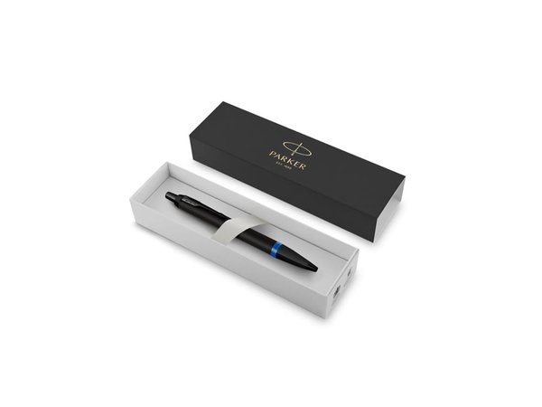 Ручка шариковая Parker «IM Vibrant Rings Flame Blue» - Ручка шариковая Parker «IM Vibrant Rings Flame Blue»
