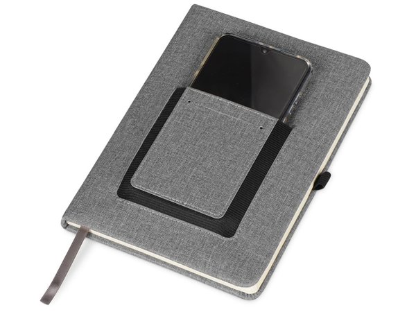Блокнот А5 «Pocket» с карманом для телефона - Блокнот А5 «Pocket» с карманом для телефона