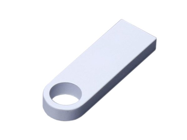USB 2.0-флешка на 16 Гб с мини чипом и круглым отверстием - USB 2.0-флешка на 16 Гб с мини чипом и круглым отверстием