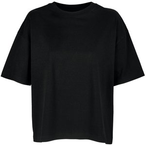 футболка оверсайз женская boxy women, черная