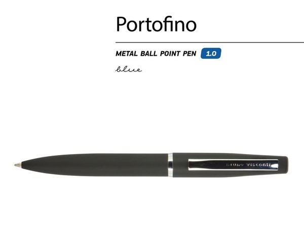 Ручка металлическая шариковая «Portofino» - Ручка металлическая шариковая «Portofino»