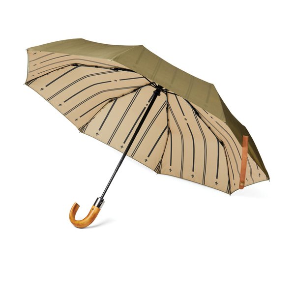 Складной зонт VINGA Bosler из rPET AWARE™, d96 см - Складной зонт VINGA Bosler из rPET AWARE™, d96 см