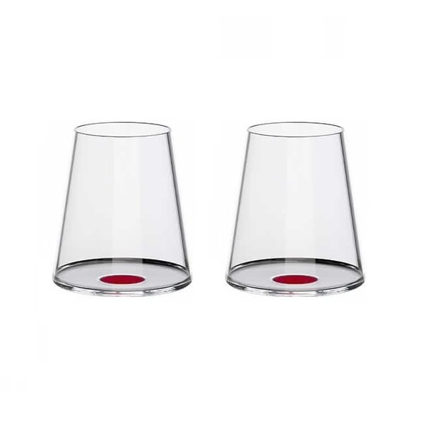 Хрустальный бокал для красного вина на магните Trebonn SplitGlass, 2 шт, 450 мл - Хрустальный бокал для красного вина на магните Trebonn SplitGlass, 2 шт, 450 мл