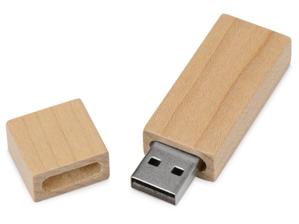 USB-флешка на 16 Гб «Woody» с магнитным колпачком - USB-флешка на 16 Гб «Woody» с магнитным колпачком