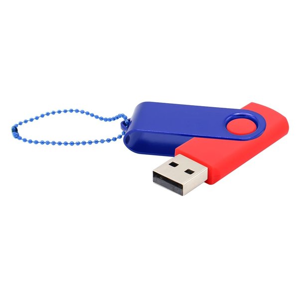Флешка Designer To Go 2.0 USB 16Gb - Флешка Designer To Go 2.0 USB 16Gb, красный/синий