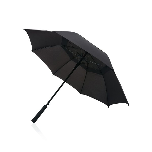 Зонт-трость антишторм Swiss Peak Tornado из rPET AWARE™, d116 см - Зонт-трость антишторм Swiss Peak Tornado из rPET AWARE™, d116 см