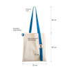 Шоппер Superbag (неокрашенный с голубым)