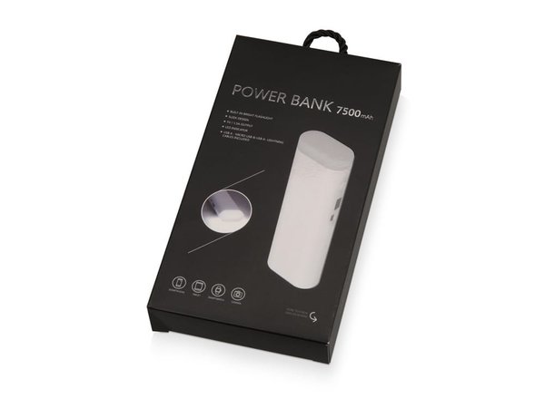 Внешний аккумулятор «Lantern», 7500 mAh - Внешний аккумулятор «Lantern», 7500 mAh