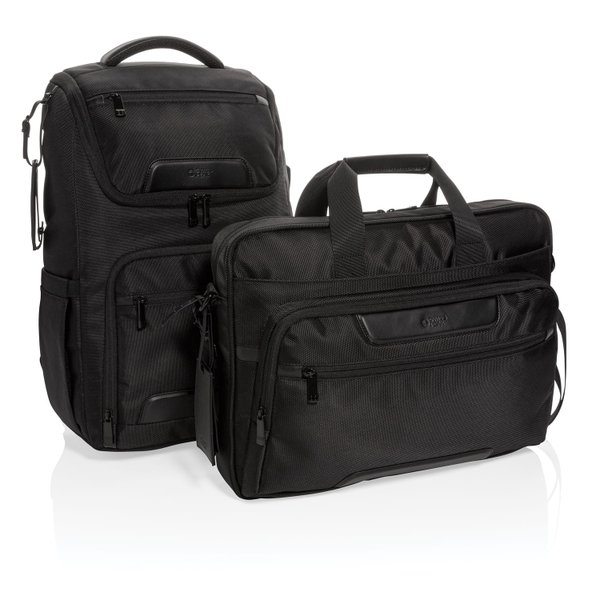 Сумка для ноутбука Voyager от Swiss Peak RPET, 15.6“ - Сумка для ноутбука Voyager от Swiss Peak RPET, 15.6“
