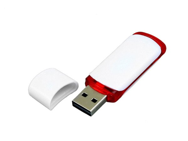 USB 2.0- флешка на 8 Гб с цветными вставками - USB 2.0- флешка на 8 Гб с цветными вставками