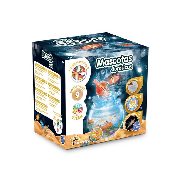 Jurassic Pets Kit III. Дидактическая игра поставляется с подарочным пакетом из крафт-бумаги (90 г/м²) - Jurassic Pets Kit III. Дидактическая игра поставляется с подарочным пакетом из крафт-бумаги (90 г/м²)