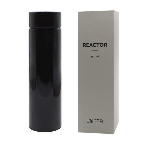 Термос Reactor с датчиком температуры - Термос Reactor с датчиком температуры (черный)