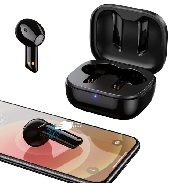 Наушники беспроводные Bluetooth Opportunity, черные - Наушники беспроводные Bluetooth Opportunity, черные