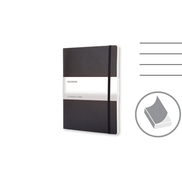 Блокнот MOLESKINE примерно формата А4 - Блокнот MOLESKINE примерно формата А4