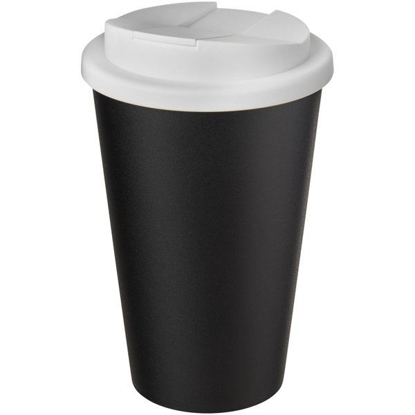 Americano® Eco 350 мл переработанный стакан с крышкой, защищающей от проливания - Americano® Eco 350 мл переработанный стакан с крышкой, защищающей от проливания