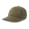 Бейсболка "DAD HAT-S", 6 клиньев, металлическая застежка, оливковый, 100% хлопок, 270 г/м2