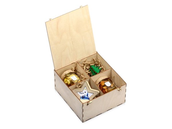 Подарочный набор «Decoration Deluxe» с двумя видами меда - Подарочный набор «Decoration Deluxe» с двумя видами меда
