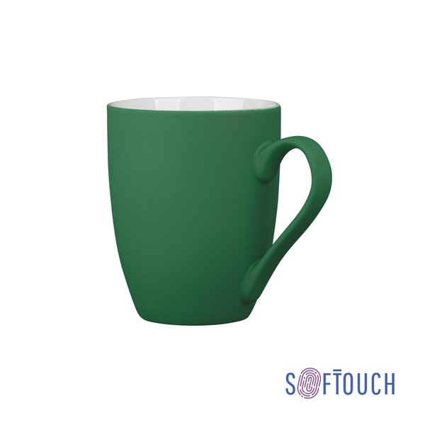 Кружка "Trend", покрытие soft touch - Кружка "Trend", покрытие soft touch зеленый