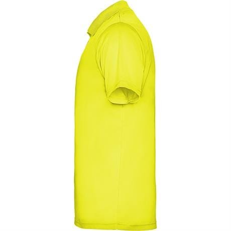 Футболка поло MONZHA мужская - Футболка поло MONZHA мужская, ФЛУОРЕСЦЕНТНЫЙ ЖЕЛТЫЙ 2XL