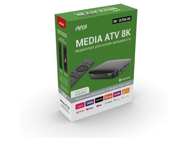 Медиаплеер «MEDIA ATV 8K» - Медиаплеер «MEDIA ATV 8K»