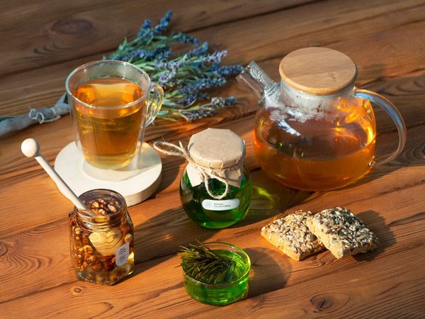 Заварочный чайник с бамбуковой крышкой «Sencha» - Заварочный чайник с бамбуковой крышкой «Sencha»