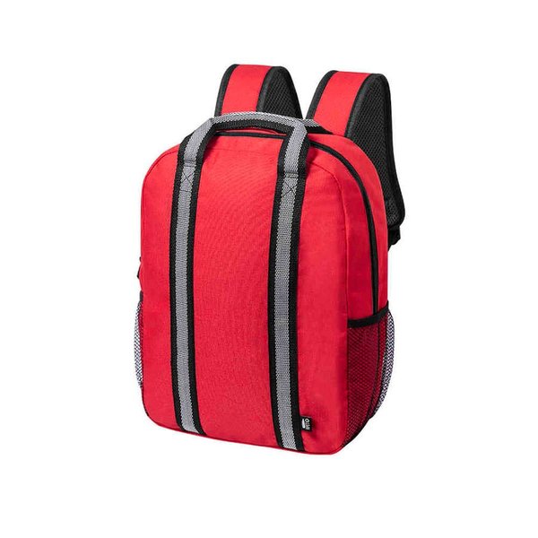 Рюкзак FABAX - Рюкзак FABAX, красный, 38 x 28 x 12 см, 100% переработанный полиэстер 600D