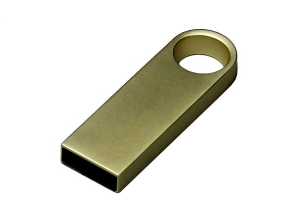 USB 2.0-флешка на 128 Гб с мини чипом и круглым отверстием - USB 2.0-флешка на 128 Гб с мини чипом и круглым отверстием