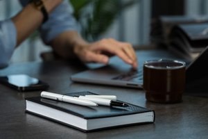ручка шариковая scribo, матовая белая