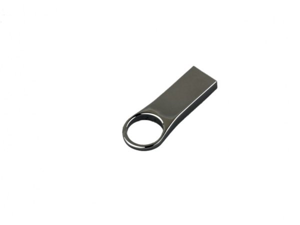 USB 2.0- флешка на 32 Гб с мини чипом, компактный дизайн с большим круглым отверстием - USB 2.0- флешка на 32 Гб с мини чипом, компактный дизайн с большим круглым отверстием