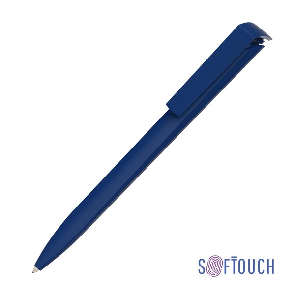 Ручка шариковая TRIAS SOFTTOUCH - Ручка шариковая TRIAS SOFTTOUCH темно-синий