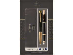 набор parker urban: ручка перьевая, ручка шариковая