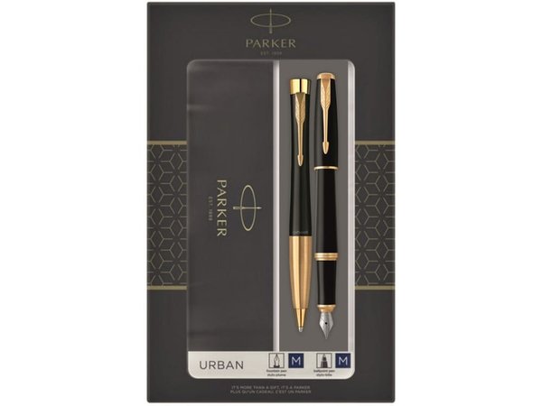 Набор Parker Urban: ручка перьевая, ручка шариковая - Набор Parker Urban: ручка перьевая, ручка шариковая
