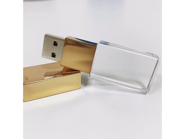 USB 2.0- флешка на 16 Гб кристалл классика - USB 2.0- флешка на 16 Гб кристалл классика