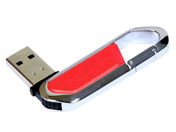 USB 2.0- флешка на 8 Гб в виде карабина - USB 2.0- флешка на 8 Гб в виде карабина